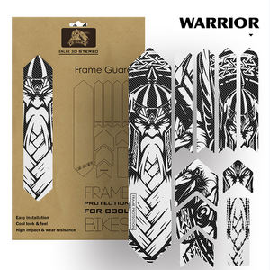 Pegatina reflectante para bicicleta de montaña, carcasa de advertencia de seguridad, a prueba de agua, 3D - Product Image 3