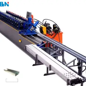 New Automatic High Speed PLC Control Metal Stud And Track Roll Forming Machine For Drywall And Ceiling