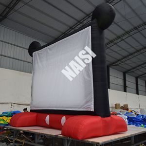 Ngoài trời thương mại PVC Tùy chỉnh Inflatable Movie màn hình <span class=keywords><strong>Micky</strong></span> câu lạc bộ chuột Inflatable chiếu Movie Cinema Theater màn hình - Product Image 1