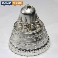 KAIAO personalizado 3D impreso hueco Metal joyería fina estructurada complejo SLS SLA proceso duradero aluminio latón resina inoxidable