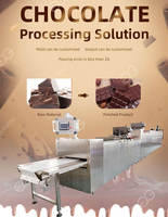 Barre de chocolat commerciale de Dubaï faisant la barre automatique de machine formant la ligne remplissante de gâchage et d'emballage
