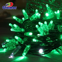 Guirlandes lumineuses LED 230V Câble en PVC Décoration de fête de Noël Éclairage pour les fêtes