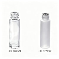 Botol Kaca Roll-On Kosmetik Parfum Minyak Esensial Krim Mata 6ml-12ml Grosir Industri, Bening/Buram, Hot Stamping Shandong