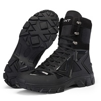 BAEWOON TB50 Bottes tactiques montantes pour homme, chaussures de randonnée d'extérieur, résistantes à l'usure, antidérapantes, décontractées, pour le voyage et le camping, bottes d'entraînement Delta