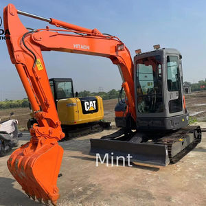 Alta calidad barato usado Hitachi ZX55 5,5 toneladas excavadora usada Mini excavadora con motor original de excavadora de segunda mano EPA - Product Image 1
