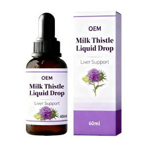 Complément Naturel OEM pour la Santé du Foie : Gouttes Liquides de Chardon-Marie avec Extrait de <span class=keywords><strong>Hovenia</strong></span> <span class=keywords><strong>Dulcis</strong></span> pour la Détoxification Hépatique - Product Image 2