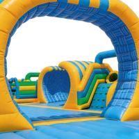 Parcours d'obstacles gonflable commercial pour adultes : Jeux gonflables géants pour aire de jeux, défis et châteaux gonflables
