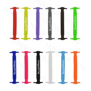 High Quality No Tie Shoelaces <b>Elastic</b> Lazy Silicone Shoelaces for Adults - Product Image 2