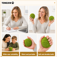 Jouet Squishy Tropical Croustillant en Argile Durian TONGXIN, Jouets Squishies en Gros, Jouets Anti-Stress Squishy, Squishies Doux en Gros