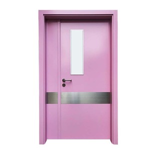 أبواب متأرجحة أحادية أو مزدوجة الأوراق من الألومنيوم للغرف النظيفة، ذات جودة احترافية - Product Image 3