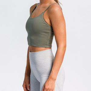 Прямая цена от производителя, майка, мягкие топы, спортивная одежда для фитнеса, спортивный бюстгальтер для йоги, оптовая продажа - Product Image 3
