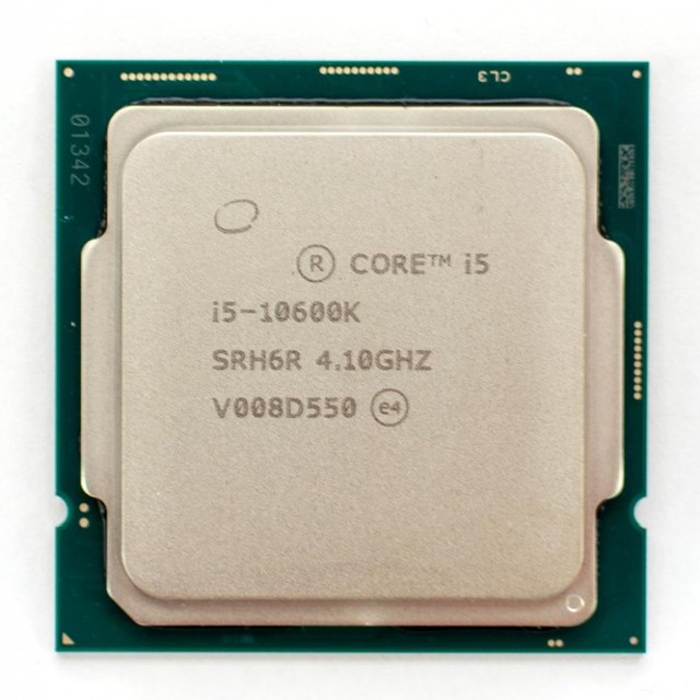 I5-10600K Processor  10th Generation 4.1G Six Core CPU