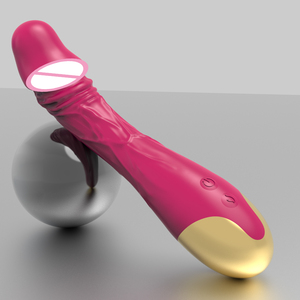 Vibratore Silenzioso per Punto G, Dildo Realistico per <span class=keywords><strong>Donne</strong></span> con 10 Vibrazioni, Massaggiatore per Clitoride, Capezzoli e Vagina in Silicone Liquido Impermeabile - Product Image 1