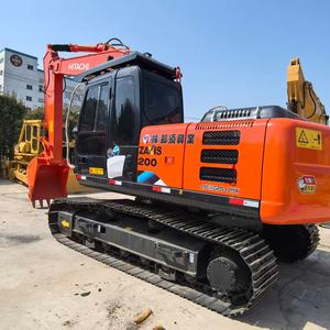Excavadora Hitachi ZAXIS 200 usada a bajo precio, excavadora de cadenas Hitachi ZAXIS200 en buen estado, excavadora de cadenas de 20 toneladas - Product Image 5
