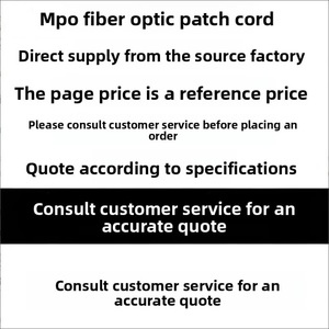 Cable de Fibra Óptica MPO <span class=keywords><strong>OM3</strong></span> <span class=keywords><strong>300</strong></span>-(F) de 8/12/24 Núcleos de Baja Pérdida MPO-MPO para Interconexión de Servidores, Grado Telecomunicaciones - Product Image 4