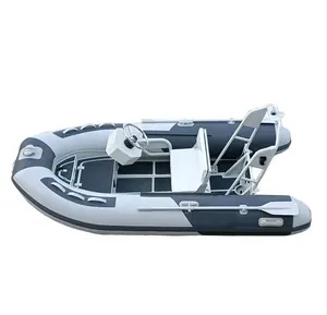 Netherlands Hot Sale 10ft RHIB 300 Hypalon/PVC Aluminum Hull Inflatable Boats