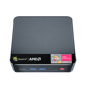 Pour le nouveau Mini PC AMD Ryzen-<span class=keywords><strong>5</strong></span> <span class=keywords><strong>SER</strong></span> 4800u de <span class=keywords><strong>Beelink</strong></span> Factory Windows 11 DDR4 16GB SSD 500GB Wifi5 4K Dual HD 1000M I5 4200u Radeon - Product Image 2