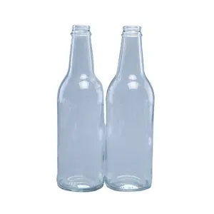 制造直销定制尺寸果汁玻璃水瓶牛奶啤酒酒水容器