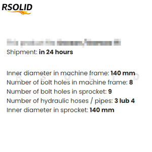 Motor de Traslación Final Rsoliddiesel 401-00034A para 15, 150, 150LC, 401-00422A K9005398 9208023 9604-1035 2401-9092B - Product Image 5
