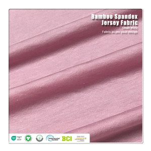GOTS-gecertificeerd milieuvriendelijk textiel van 95% biologisch katoen en 5% spandex voor kleding - Product Image 2