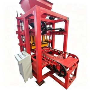 Macchina Semiautomatica 4-26 ad Alta Efficienza per Blocchi Cavi in Calcestruzzo e Pavimentazione Autobloccante per Costruzioni Stradali e Lavori Autostradali - Product Image 1