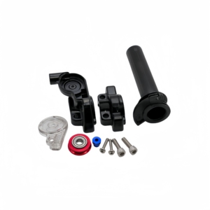 Poignées de moto universelles de 22mm CNC en aluminium pour guidon de moto poignée de torsion d'accélérateur pour Pit Bikes ATV accessoires - Product Image 2