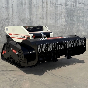 Cortacésped de control remoto a gasolina de alta potencia con orugas, aprobado por la EPA, de 1000 mm de ancho, con cuchilla de carrete, para uso agrícola y de jardín. - Product Image 5