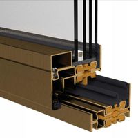 Nuevas Ventanas Corredizas Abatibles de Estilo Europeo Hechas a Medida, Eficientes Energéticamente, con Vidrio de Doble Panel Low-E y Rotura de Puente Térmico de Acero