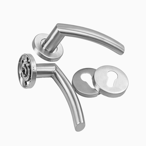Poignée de porte coupe-feu moderne en acier inoxydable 304 de qualité 3, conforme à la norme EN1906, résistante au feu et facile à installer - Product Image 5