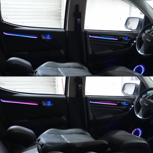 ไฟตกแต่งภายในแบบกำหนดเองสำหรับ ISUZU D-MAX ปี 2014-2018 Symphony LED แถบอะคริลิค ไฟสร้างบรรยากาศ ขายจากโรงงาน - Product Image 3