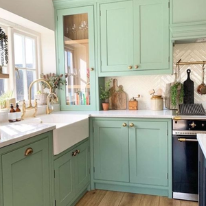 Cbmmart phong cách hiện đại tủ bếp Chất lượng cao cửa trên sơn mài tủ bếp tùy chỉnh tủ bếp gỗ rắn - Product Image 4