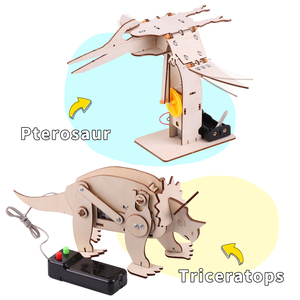 4 pezzi interattivi Puzzle in legno per bambini BY088 giocattoli elettrici di educazione scientifica che coltivano il cervello dei bambini che giocano - Product Image 3