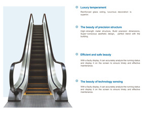 Scale mobili commerciali di alta qualità per le scale mobili ad alta velocità della stazione ferroviaria del supermercato e del centro commerciale - Product Image 3
