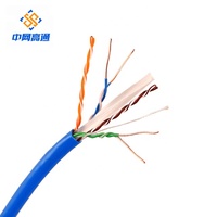 Al Aire Libre 305M sólido CopperFTP/UTP Cat6 23 AWG Cable Ethernet Cat6 Cable de red de comunicación