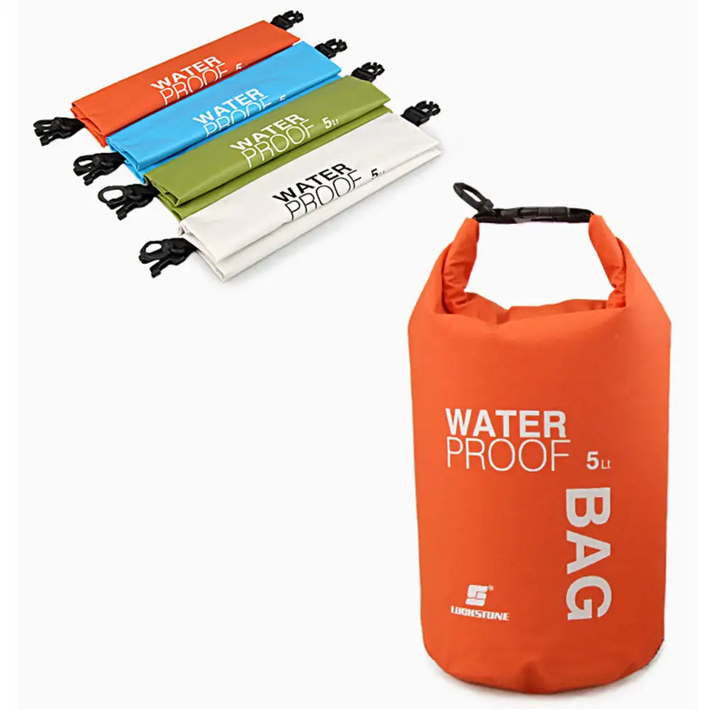 2L Mini Drybag Waterproof Camping Floating Beach Custom Pvc waterproof dry bag