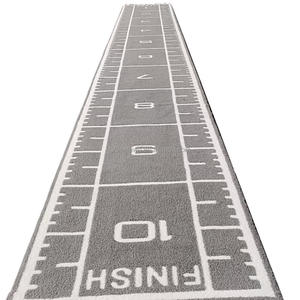 Tapis de gym en <span class=keywords><strong>gazon</strong></span> <span class=keywords><strong>synthétique</strong></span> personnalisé pour intérieur, <span class=keywords><strong>couleur</strong></span> grise, très populaire, pour piste de poussée de traîneau - Product Image 2