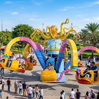 Grand équipement d'amusement extérieur Nova Rides : Manège Octopus pour parcs d'attractions BO-Q, modèle 2026 Big Octopus