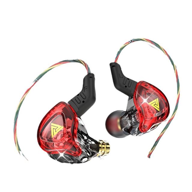 Wholesale HIFI Bass Earbuds in Ear Monitor Sport Noise Cancelling Headset Fone De Ouvido AK6 Audifonos 1DD Dynamic Earphones