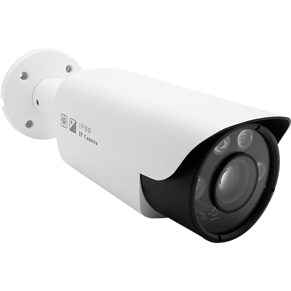 6MP CMOS VCA Long Distance Bullet Outdoor Security POE IP Camera 2.8-12mm Varifocal Lens Human Body Detection IP67 HIK NVR