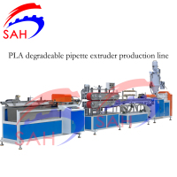 Ligne de production d'extrusion de fil et de granulation à vis unique automatique haute productivité pour plaques de fil, dégradable PLA