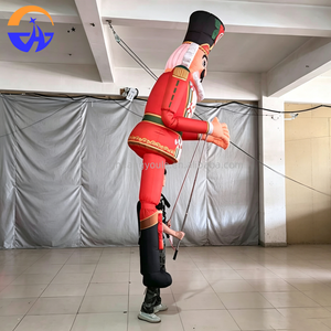 Costume Gonfiabile Gigante a Forma di Schiaccianoci, Marionetta Camminante, Decorazione per Parate Natalizie ed Eventi di <span class=keywords><strong>Strada</strong></span> - Product Image 5