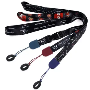 Personalized tool fabric neck smoke lanyard custom logo printed woven lanyard accessories