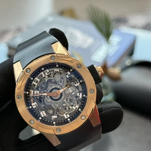 <span class=keywords><strong>Orologio</strong></span> di Lusso in Oro Rosa Edizione Limitata 63-01 - <span class=keywords><strong>Orologio</strong></span> Meccanico <span class=keywords><strong>Automatico</strong></span> da Uomo e <span class=keywords><strong>Donna</strong></span> per Affari e Occasioni Sociali - Product Image 6