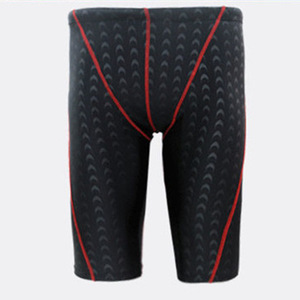 Shorts de Natación Competitivos para Hombre ST-702, Spandex Poliéster de Secado Rápido, UPF50+, Sin Costuras, para Entrenamiento en Piscina - Product Image 1
