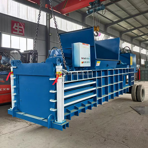 Nhà Máy bán hàng trực tiếp Hot Bán điện hoạt động baling Báo Chí ngang Baler - Product Image 4