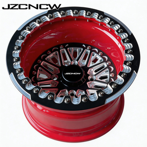 JZCNCW Nuevo juego de 2 ruedas forjadas de 4x137mm con labio profundo para coches de carreras, llantas Beadlock para 7KRA 9MSJ 9DTE 7TSG 9NSG - Product Image 1