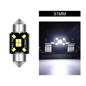 DC 12V หลอดไฟ LED สำหรับรถยนต์ 31/36/39/41 มม. C3W-C10W 2012-2016 8 10SMD D-MAX อีซูซุ ยูนิเวอร์แซล ไฟส่องป้ายทะเบียน - Product Image 3