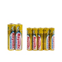 Pile alcaline primaire Raymax de haute qualité, longue durée, vente en gros, 1,5 V AA LR6, pile sèche