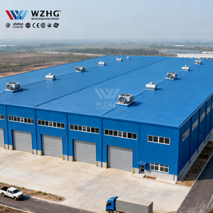 Atelier en structure acier à portée libre au design élégant, optimisant l'espace de stockage sans piliers pour les ateliers - Product Image 1