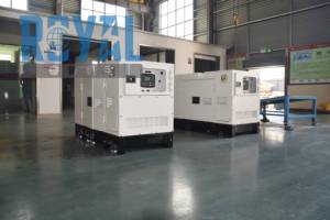 רויאל מותג 12.5KVA שקט גנרטור 10kw חשמלי <span class=keywords><strong>genset</strong></span> עם yangdong/YTO מנוע YD385D - Product Image 2